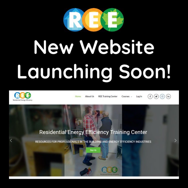 _REE_Training's tweet image. We have been developing a new website, with much help from @symbiosismediagroup, and we’re getting so close to launch! Stay tuned for a specific launch date! #learnree #energyefficiency #residentialenergyefficiency #buildingscience #training #newwebsite #hvac #bpi #ceus #irec