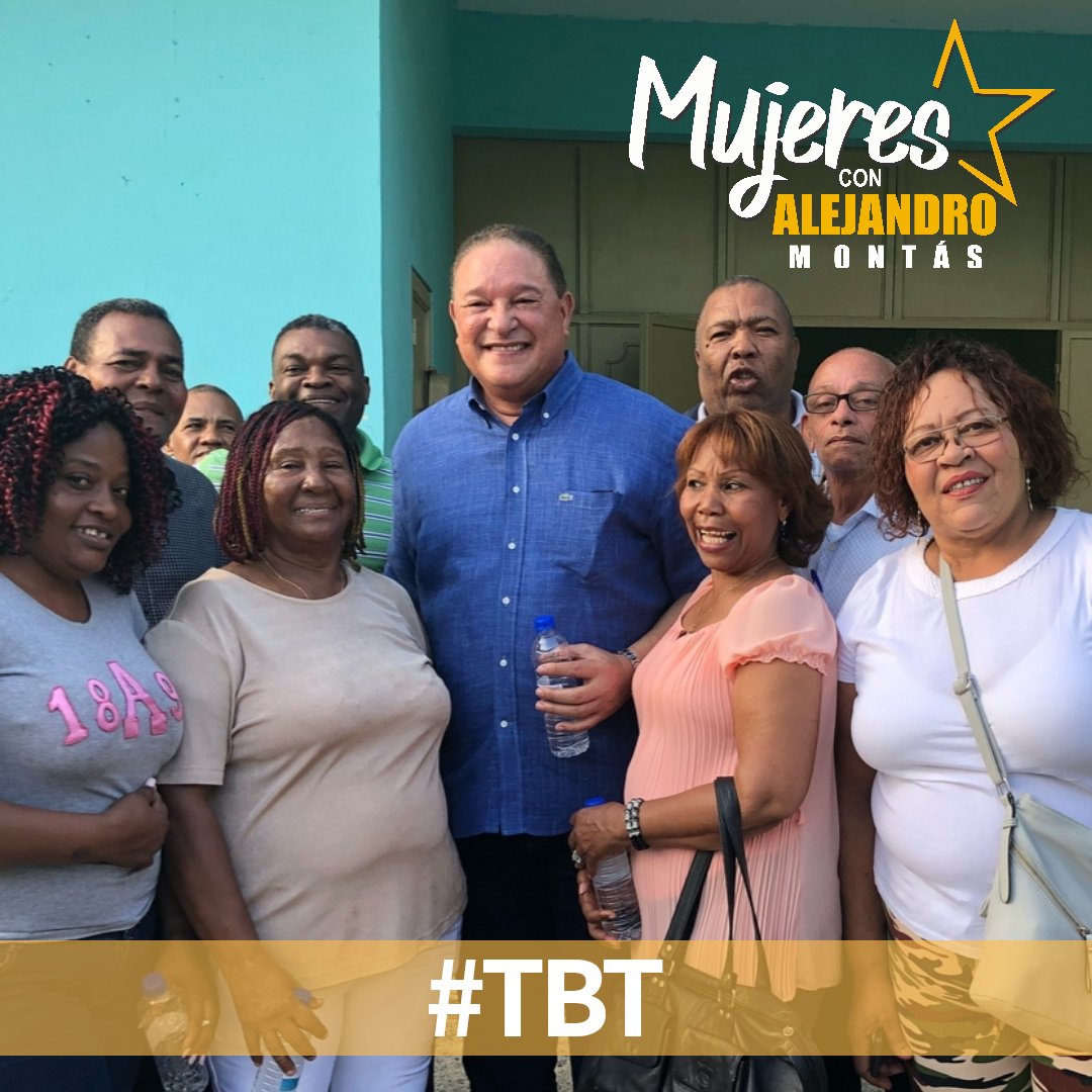 AMontasRD's tweet photo. #TBT - El Arq. @AMontasOficial siempre ha creído en el trabajo tesonero de la mujer dominicana, apostando a nosotras para desarrollar puestos importantes en sus diferentes gestiones.
#MujeresConAlejandro #mujeresconam https://t.co/SYUEyzHuxN