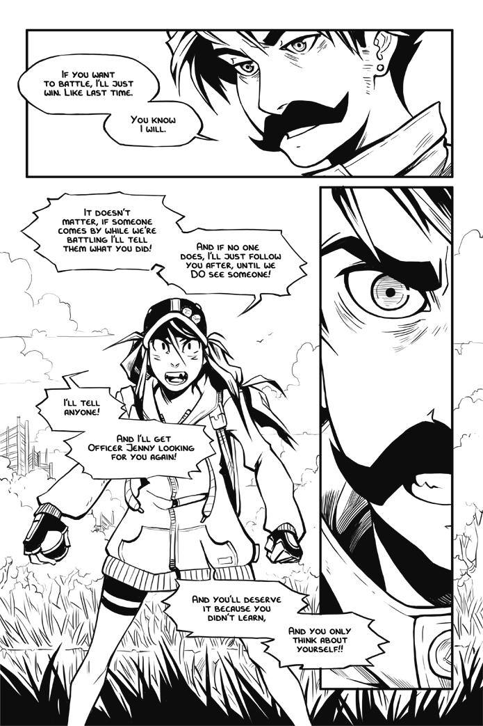 By the way, if you'd like to read MY comics, I have two right now- Mokepon which is ongoing ( http://mokepon.smackjeeves.com/&nbsp;) and Rumplestiltskin which is nearing completion ( http://rumplestiltskin.smackjeeves.com/&nbsp;). You can see me gradually learning over the years all the things I've said here =)