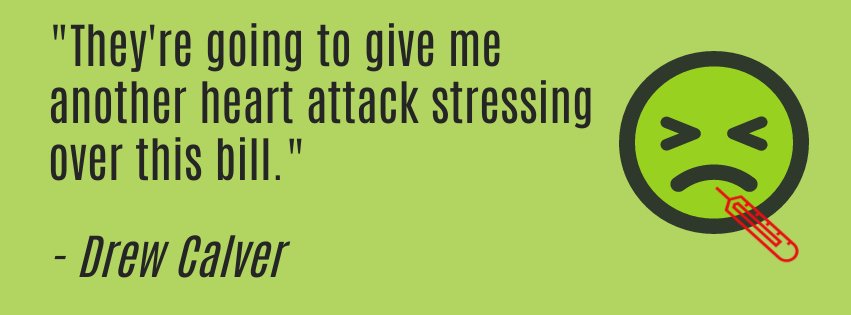 SurpriseBilling's tweet photo. "Calver believed he would not bear much, if any, out-of-pocket payment for his life-threatening emergency and the surgery that saved him. Then the bills came." #SickOfSurpriseBilling https://t.co/gIE4BNUxT4 @dallasnews @chadterhune https://t.co/0A4zpwrsQk