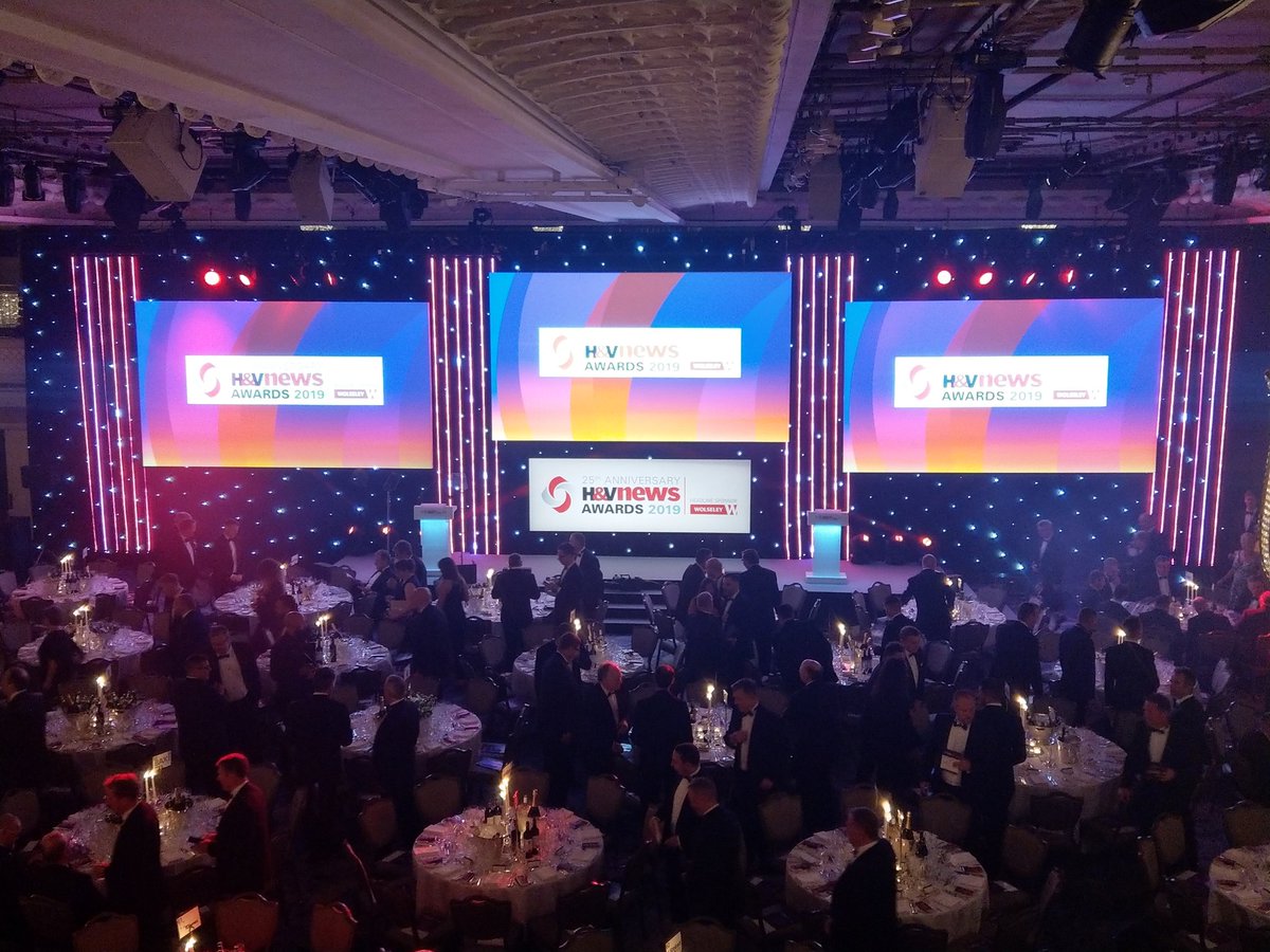 We are ready for the <a href="/HVNewsAwards/">H&VNewsAwards</a> 2019. EcoVolt up for an award this evening