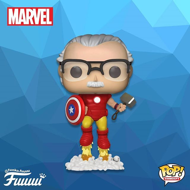 stan lee superhero pop vinyl