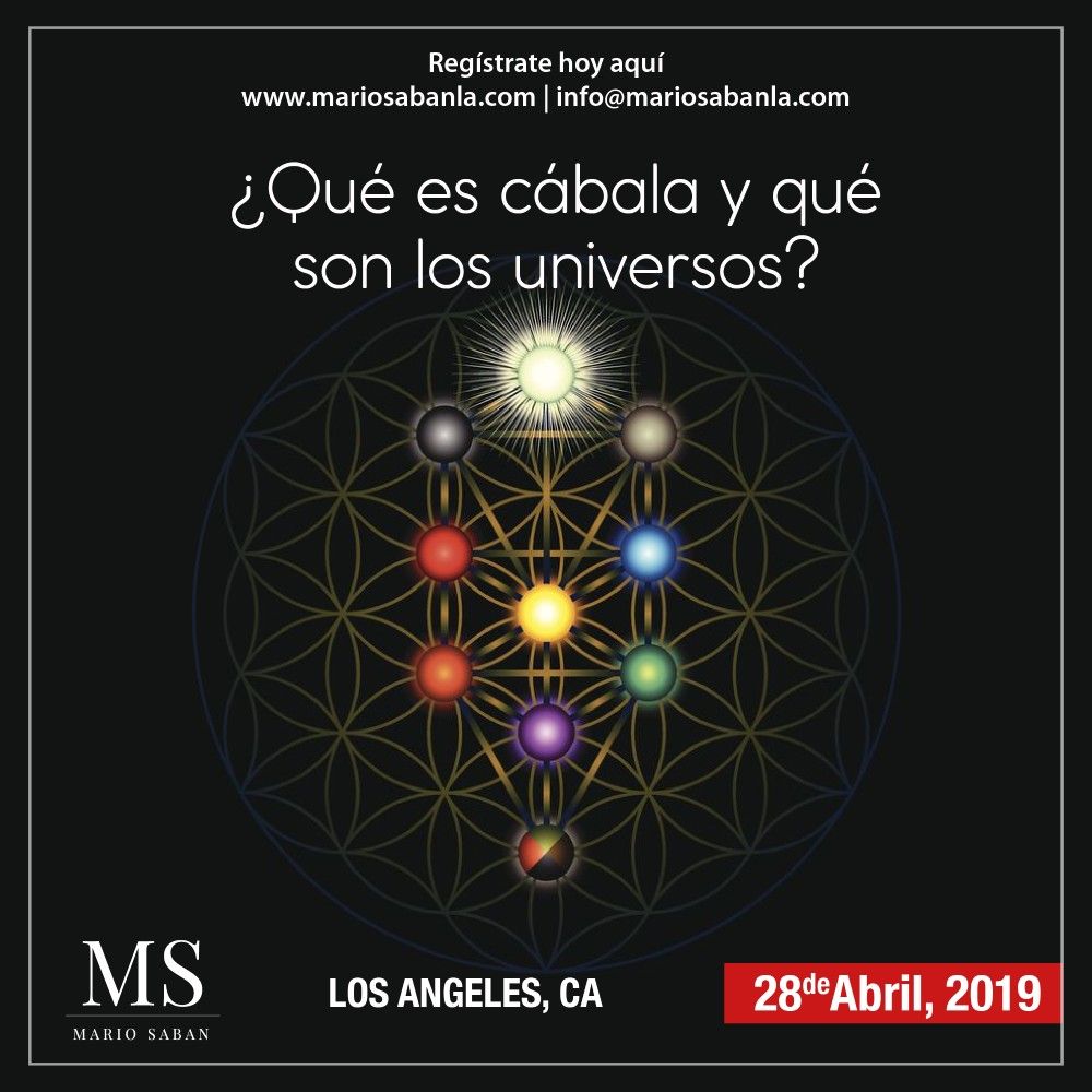 Regístrate Hoy - Asientos Limitados
mariosabanla.com/eventos/

O ven el 27 y 28 de Abril 2019, a esta dirección en el día de los seminarios:

Pierce College - Great Hall
6201 Winnetka Ave
Woodland Hills, CA 91371