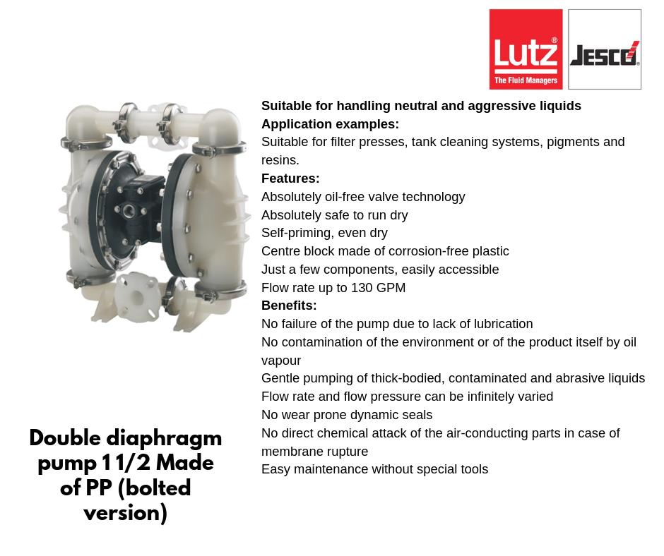 What can the #Lutz Double Diaphragm Pump do? It may be easier to answer what it can’t do 👀 Check out some of its applications below:

#LutzPumpsInc 

lutzpumps.com