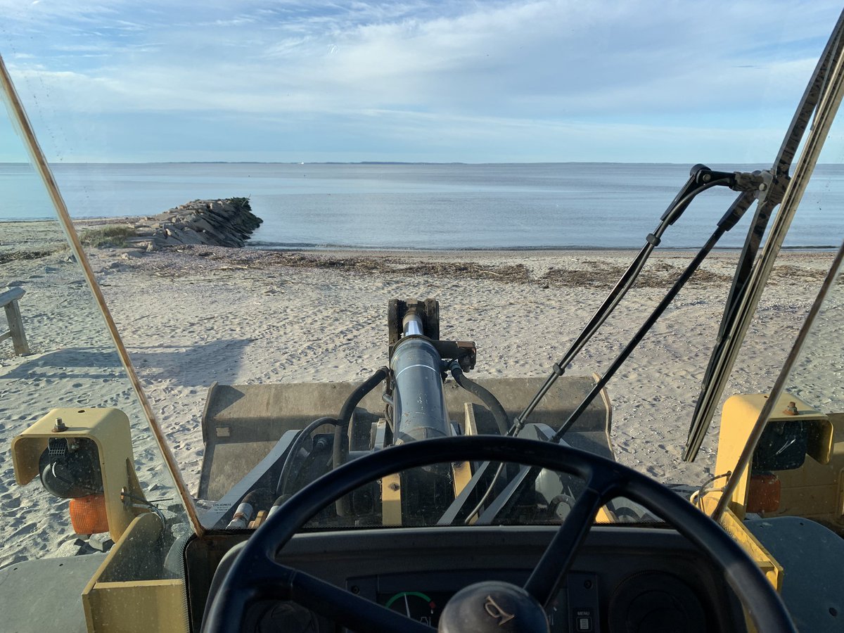 REDtechLLC's tweet image. Enjoying the view today while providing surveying and beach restoration services at White Sands Beach in Old Lyme, Connecticut.