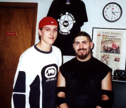 That time  @JayMewes came to a  @WrestlingIWF show back in 2000.