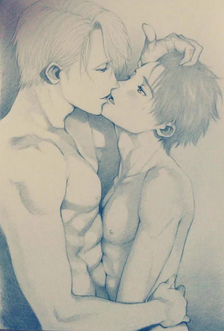 ヴィク勇過去絵です。 