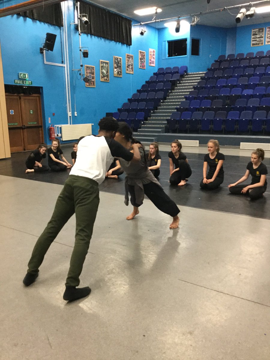 BishopFoxsDance's tweet photo. Wow what a day we had yesterday! Our GCSE dancers had the pleasure of working with #JamesCousinsCompany dancers followed by a live performance of #WithinHerEyes and lecture demonstration led by James himself. What a fantastic experience. #GCSEDance #Year9 #Year10 #Year11 https://t.co/NMibDVo7aN