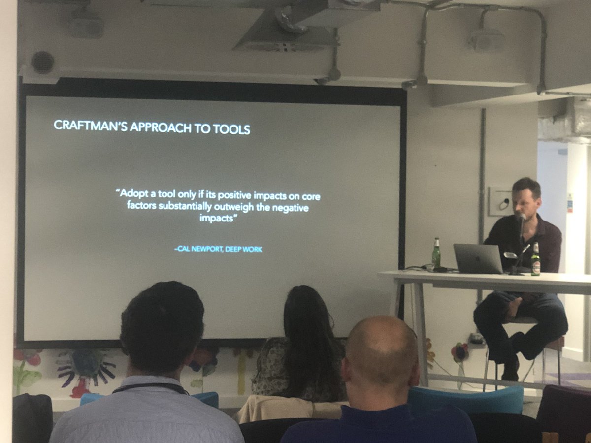 vijaycs85's tweet photo. Great session about “lean web” by @blairwadman #DrupalDebate. https://t.co/8Xb87c4wQt