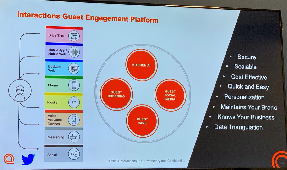 McGeeSmith's tweet image. Very detailed look at the opportunities and approach for the food servicing vertical. #InteractionsAnalystSummit