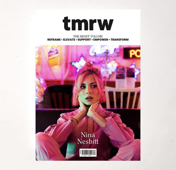FrenchNessies's tweet photo. Nina on the cover of @tmrwmag ✨ https://t.co/Y87P5905vi
