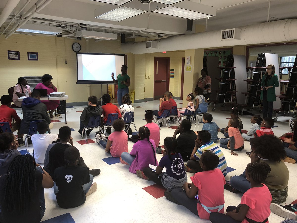 HDC_Principal's tweet photo. PARCC Pep Rally has started. Students will play a Jeopardy Game. @HarmonyDCPCS https://t.co/6WUPp3SUhf