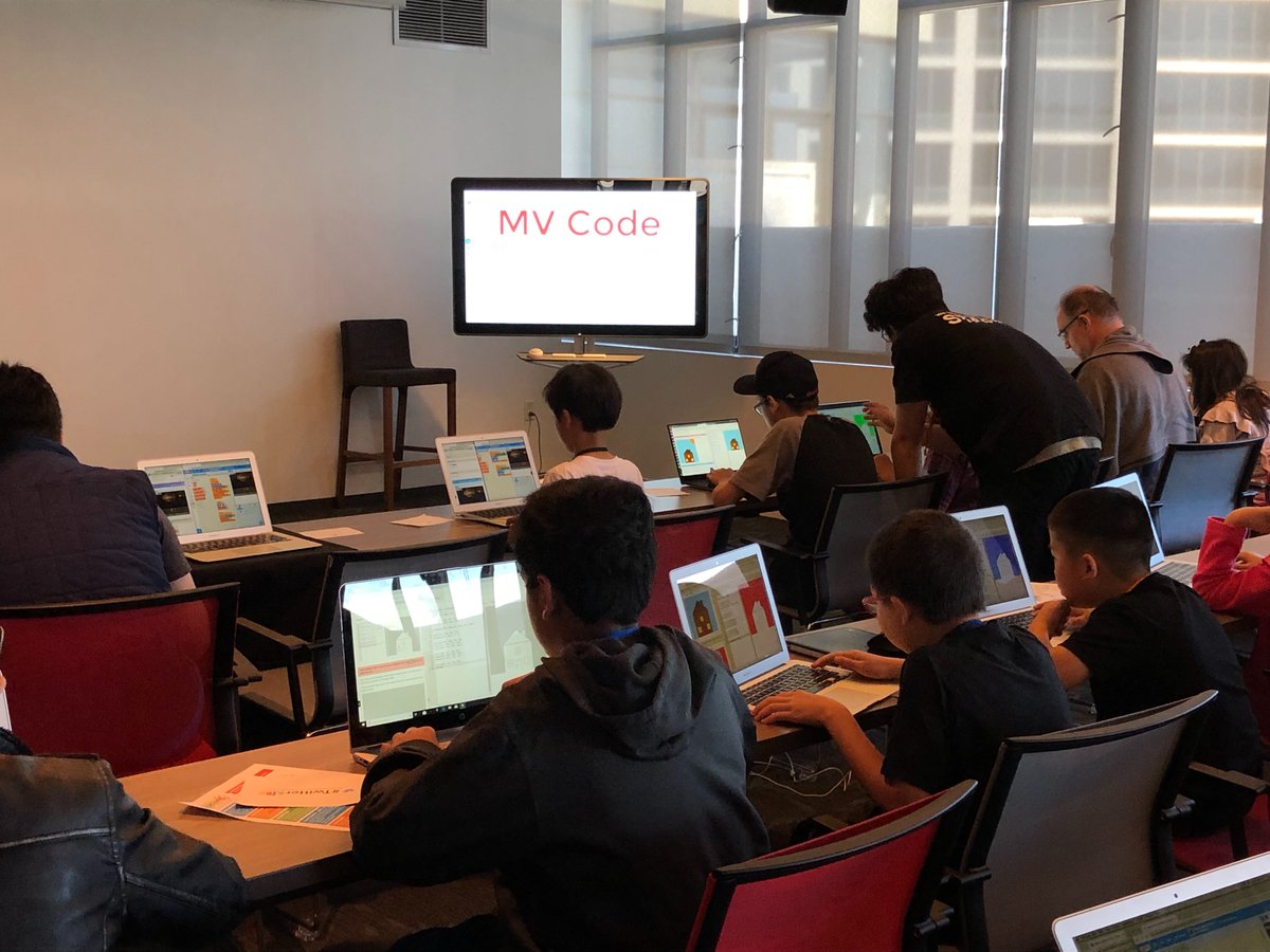mvcode's tweet image. Thanks @Twitter for having @mvcode teach coding at Twitter's Take Your Kids To Work Day!
#TakeYourChildToWorkDay #TwitterKids #KidsCoding