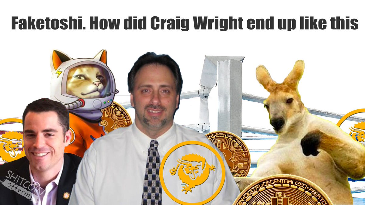 NoShitcoin's tweet photo. Did you know the real story about Craig Wright?🤔 or Satoshi Nakamoto🤣?
Time to read it👻

https://t.co/LzVlC3KOeM
#cryptocurrency #Bitcoin #Blockchain #ICO #crypto #cryptocurrencies https://t.co/om0scntqol