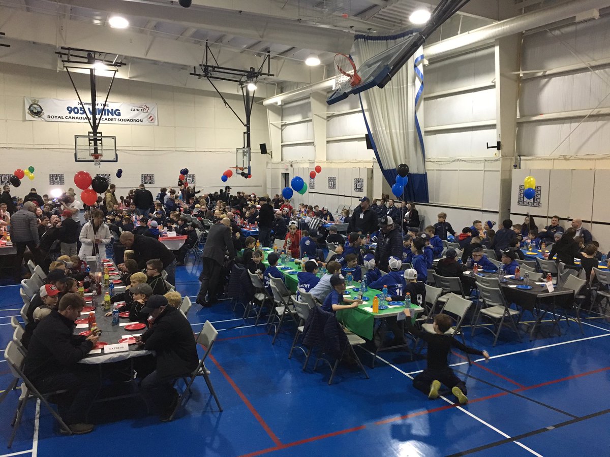 atomcwarriors's tweet photo. Our mega banquet is underway... 300 kids!? No problem! #megadise19 @PmhaWarriors https://t.co/Y4milY5OrR