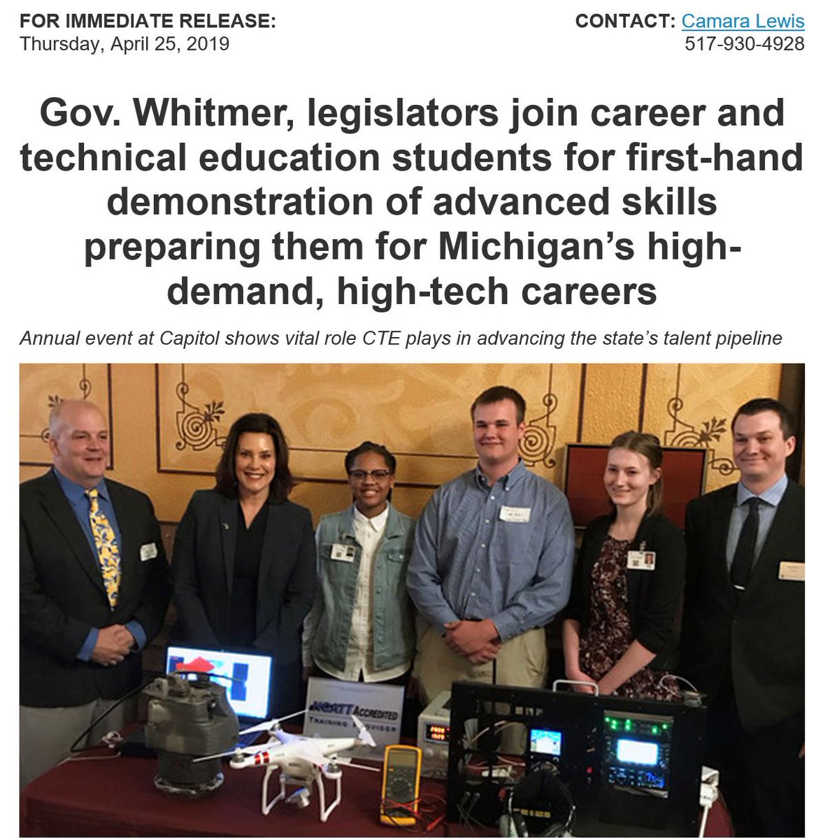 williamsmith53's tweet photo. #KentISD #WeLeadLearning with #HighWage #HighDemand #HighSkill Careers through #CTE https://t.co/8FQUhtWoa1