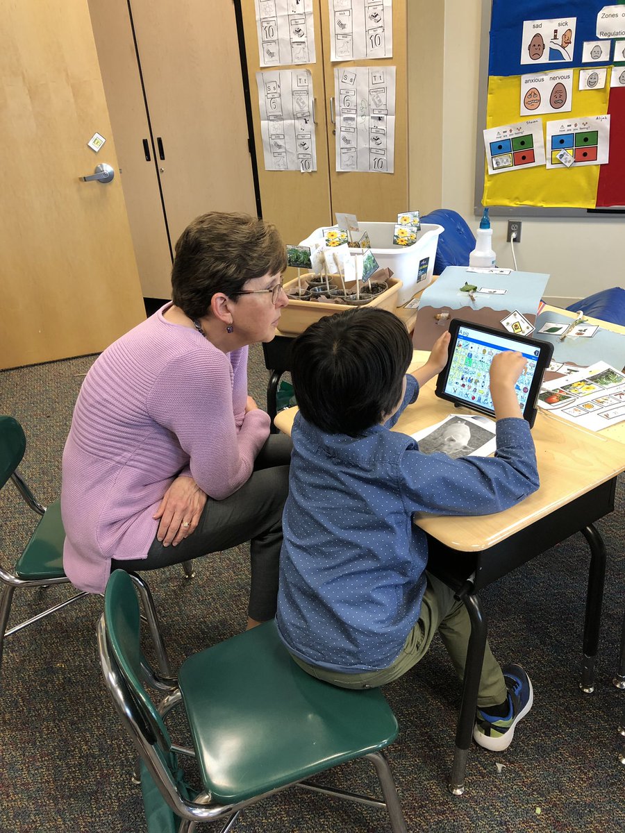 So glad Dr. Alban was able to visit our Challenges Program today!! <a href="/FCPSMDSuper/">Dr. Terry Alban</a>  We loved having you here 💗