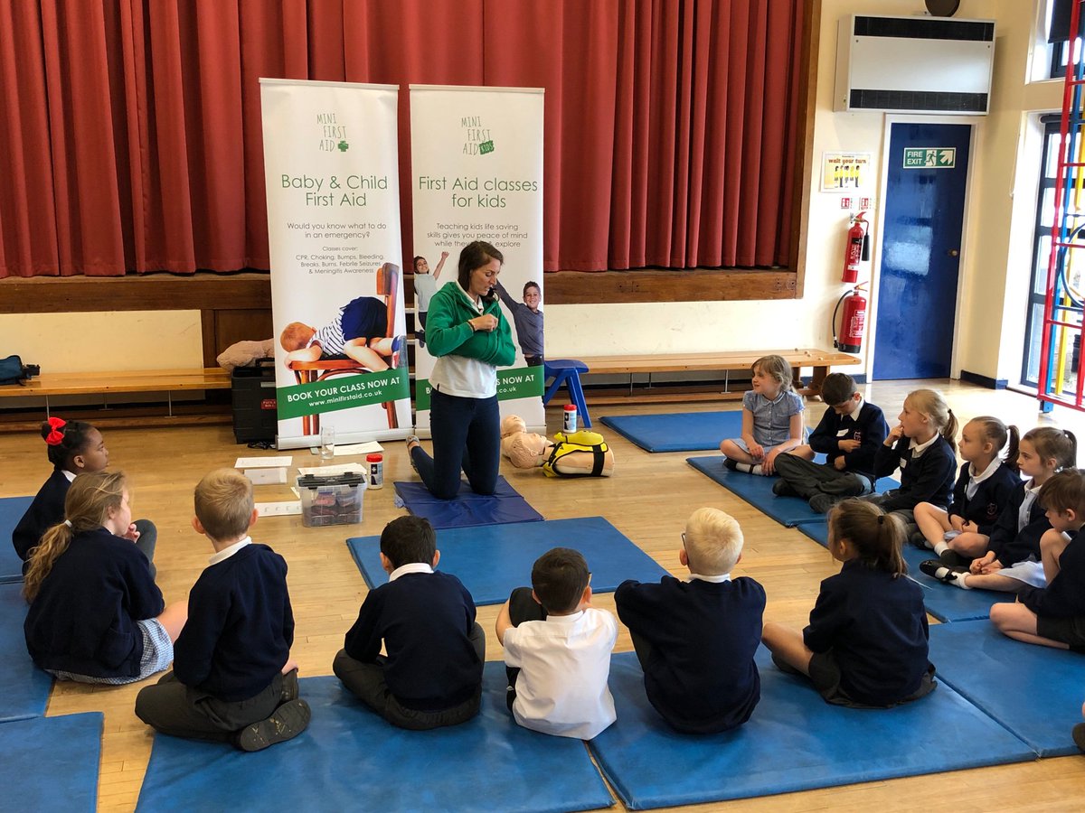 StMichaelsCEP's tweet photo. Great to have @LancsMFA in school on Thursday and Friday this week teaching all our children essential First Aid. #firstaid https://t.co/gRXy9845SJ