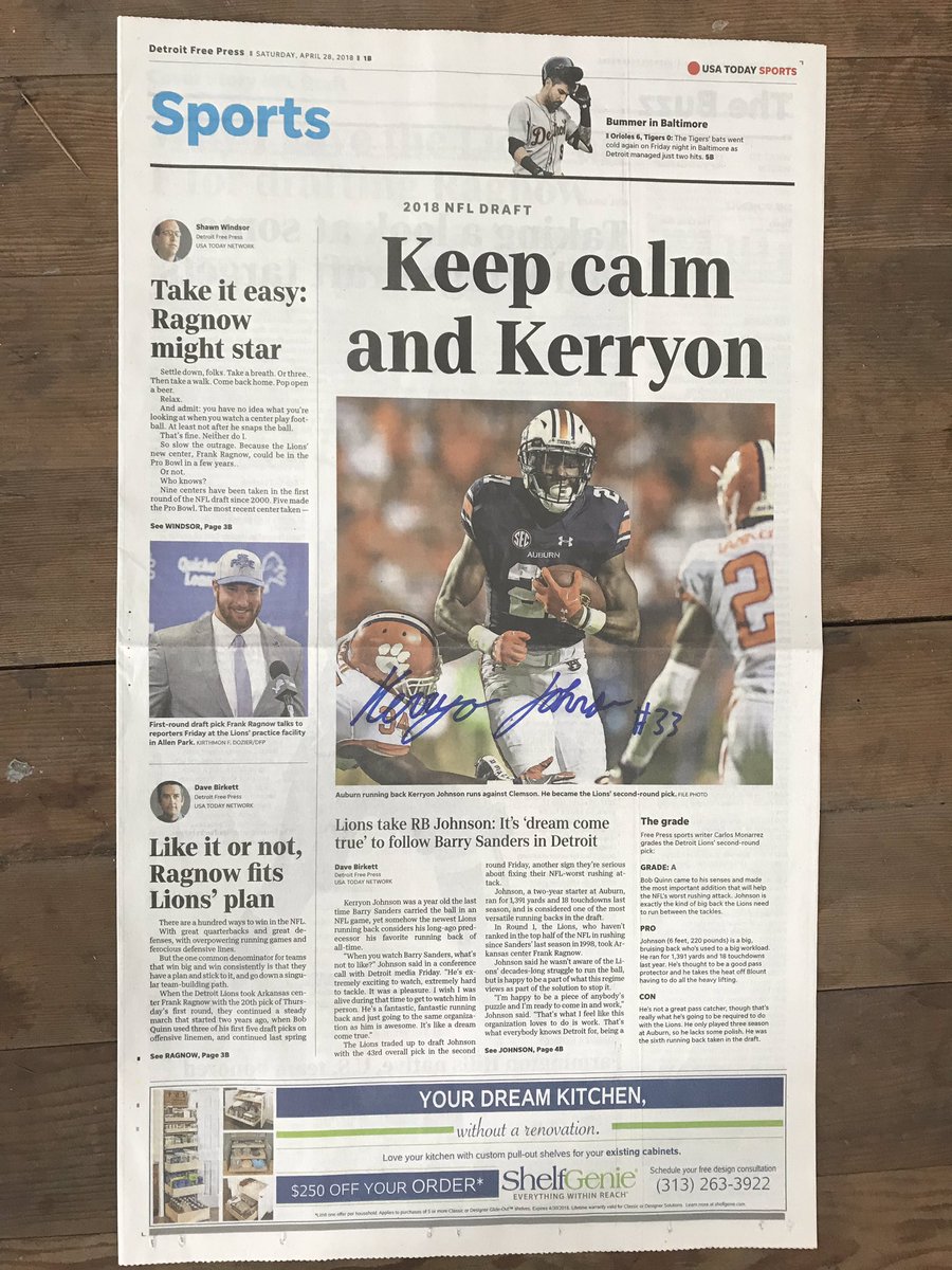 TheCopperAC's tweet photo. Great draft last year with @KNARFWONGAR and @AyeyoKEJO joining the @Lions! Who will be picked tonight? Draft party starts at 8pm with food and drink specials. #NFLDraftDay #DetroitLions #coldbeer #thecopperac https://t.co/r3OmarFVbh