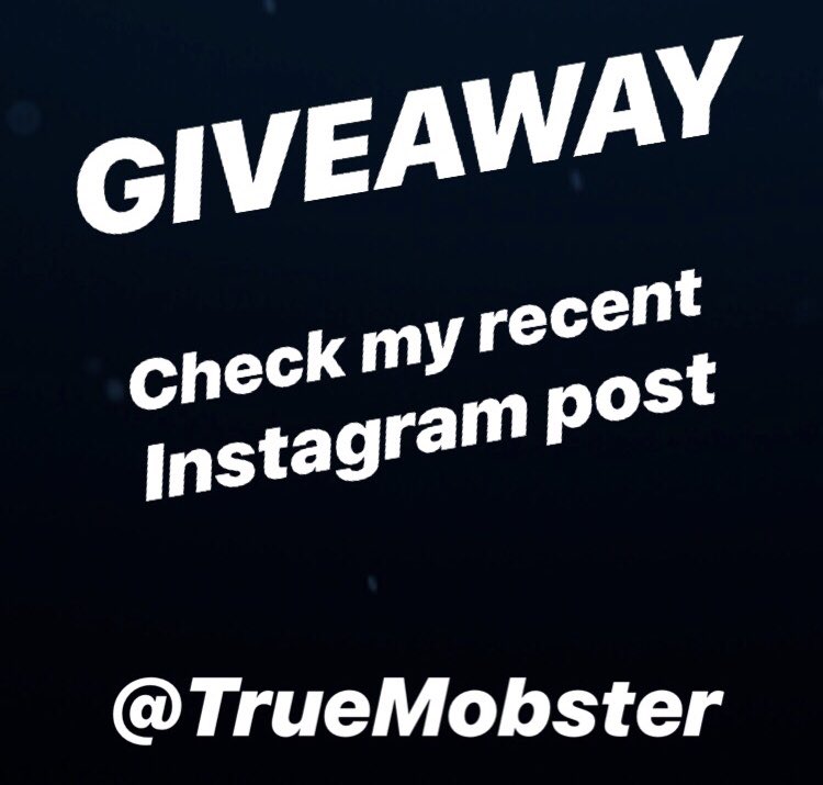 TrueMobster's tweet photo. Yo guys don’t miss out on this giveaway I’m doing! 👀👀👀

https://t.co/KpUUkOeIXY https://t.co/rqCFzDpEO8
