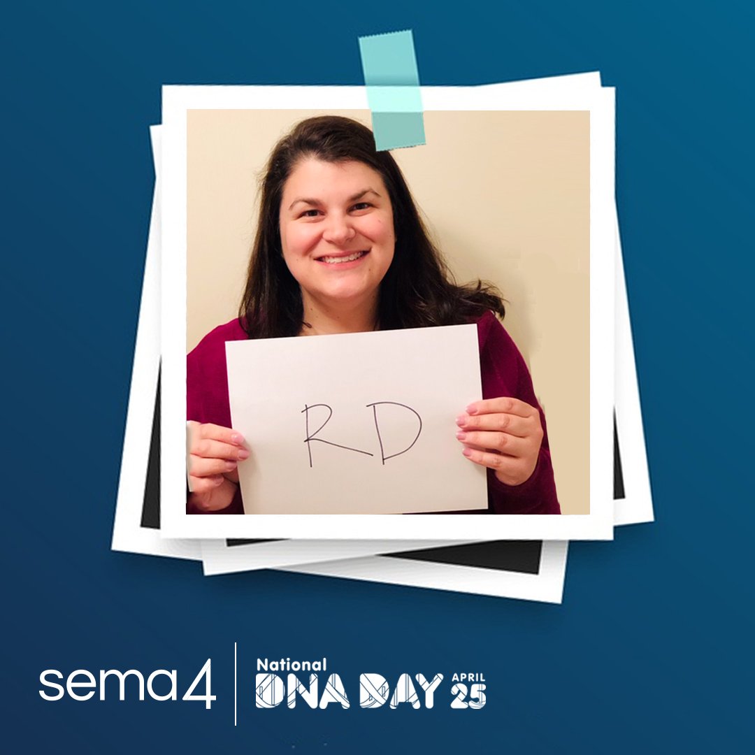 sema4's tweet photo. “RD is my #FavoriteGene because it has the same initials as me! And DNA Day is the same day as my wedding anniversary – which is when my initials changed to RD!” - Rachel, Medical Science Liaison #DNADay2019 #DNADay19 #DNA https://t.co/aFFE0fTaFy