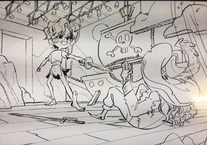 Hhuhuhuhu drawing a stage set is difficult 