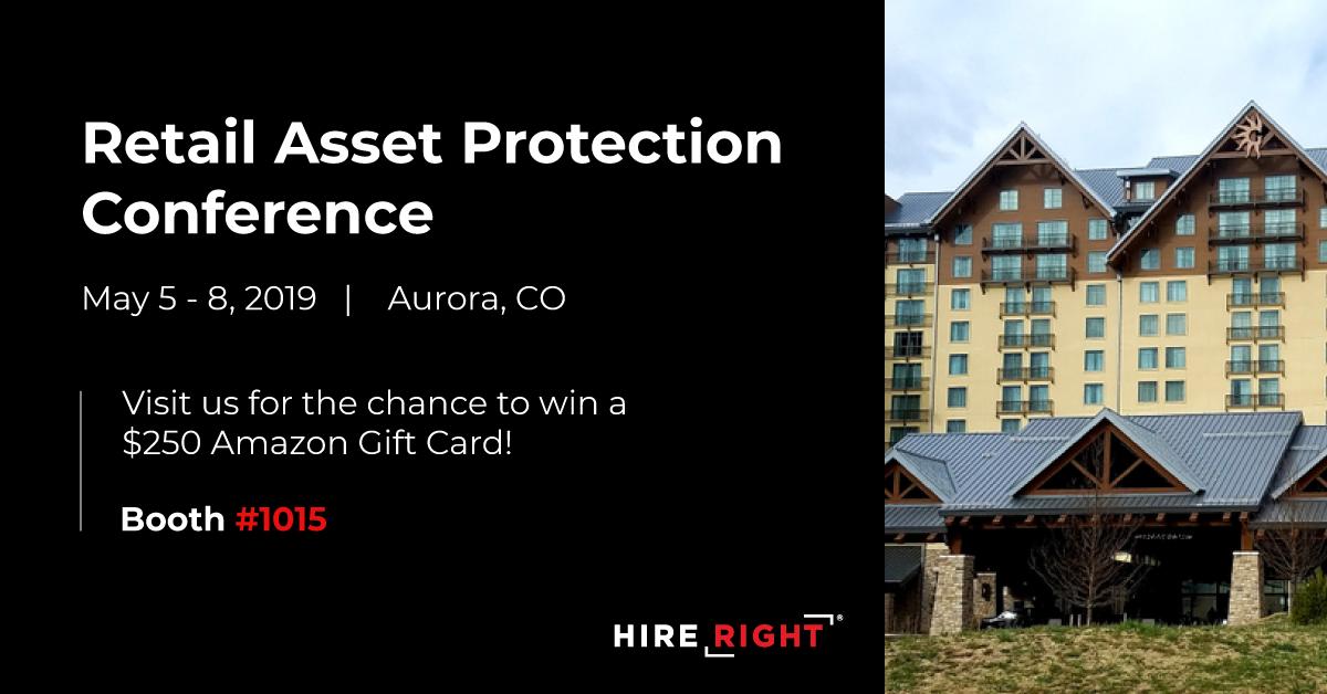 HireRight's tweet photo. HireRight will be exhibiting at #RILAAP in just a few weeks! Don’t miss Matt and Mike as they discuss how HireRight gets #retail right! https://t.co/6HHRgeE4Rl