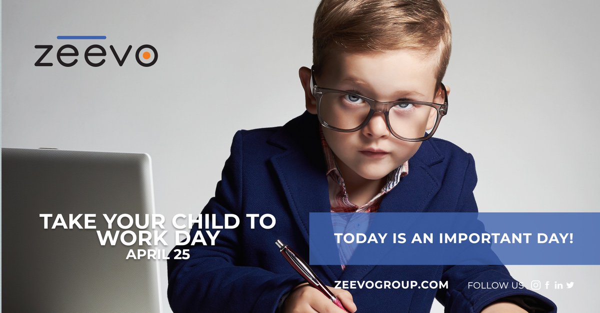 zeevo_life's tweet photo. The @zeevoteam recognizes the importance of inspiring our young ones to pursue challenging careers in their lives. Today is meant to help our kids imagine their future adult lives as professionals #TakeYourKidToWorkDay  #tomorrowsleaders #TKYKTWD #seeitbeit #zeevogroup https://t.co/YiB91eT6sD