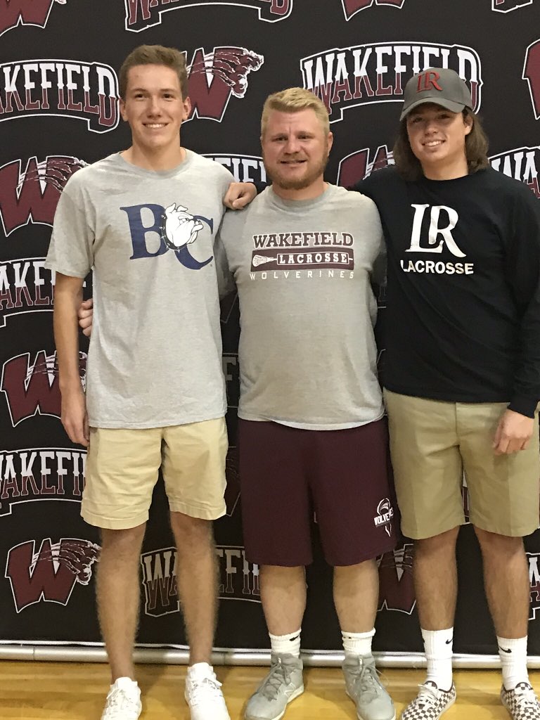 TheColbyLensing's tweet photo. Today I signed my letter of commitment to further my education and lacrosse career at Lenoir-Rhyne University. Thank you to my family, friends, and coaches who have made this possible. Go bears! 🐻 @LRUMLAX @Wakefield_LAX https://t.co/UyxuwomxvM