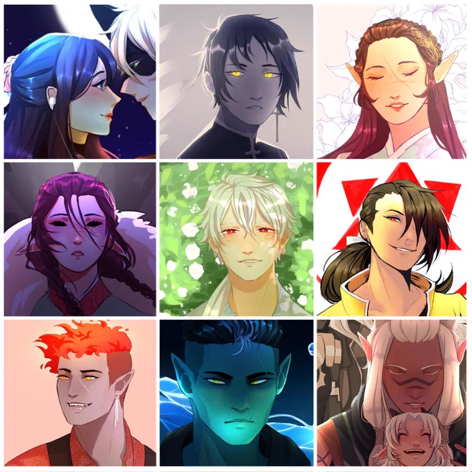 #FaceYourArt I'm always late to these things! But I'm a fool who likes drawing faces too much 