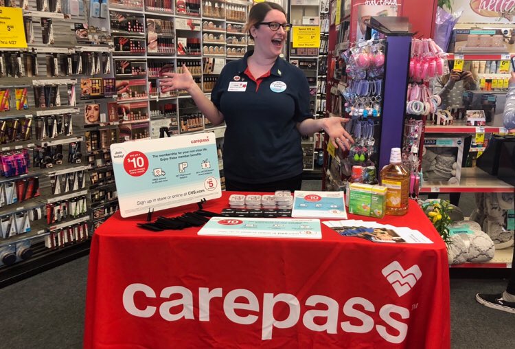 Emily_RPH's tweet photo. It’s #CarePass Thursday!! #GoTeam #CVS  🙌🎉 https://t.co/x7gJwaxSMd