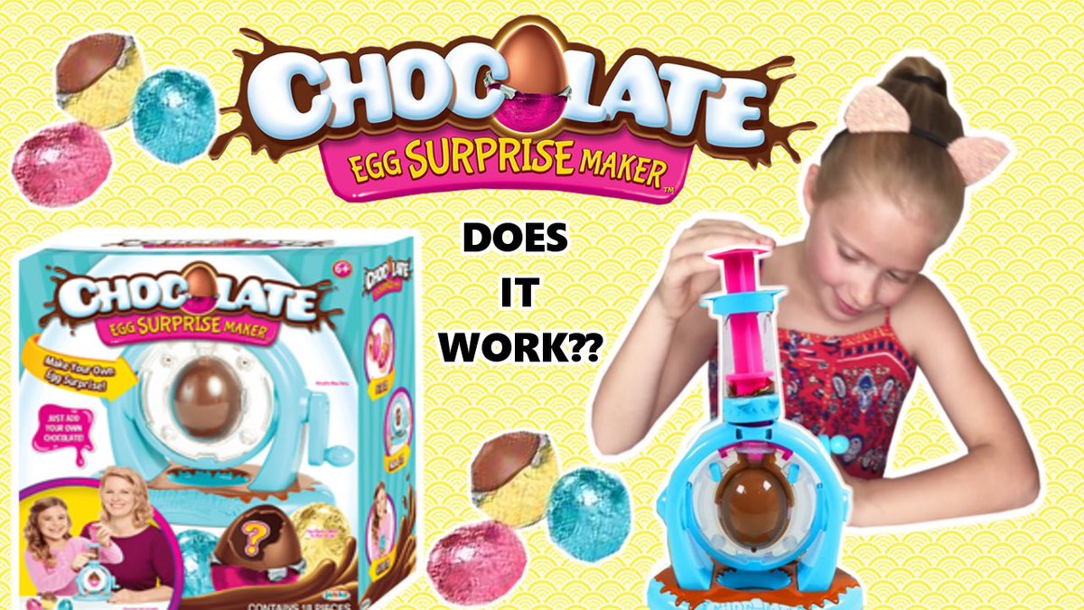 MMoonicorn's tweet photo. New video alert 🚨 link to my YouTube channel is in my bio 💕 “Does this thing really work?” #testingtoys #giftideas #choclatekit #craftkit #jakkspacific #Youtuber #toyreviews #doesthisthingreallywork https://t.co/8bBkqjYfsC