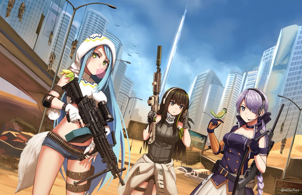 NDTwoFives's tweet photo. "Do you feel like a Hero yet?"
#少女前線 #ドールズフロントライン #GirlsFrontline #소녀전선 #少女前线 https://t.co/MGSi5cuMdB