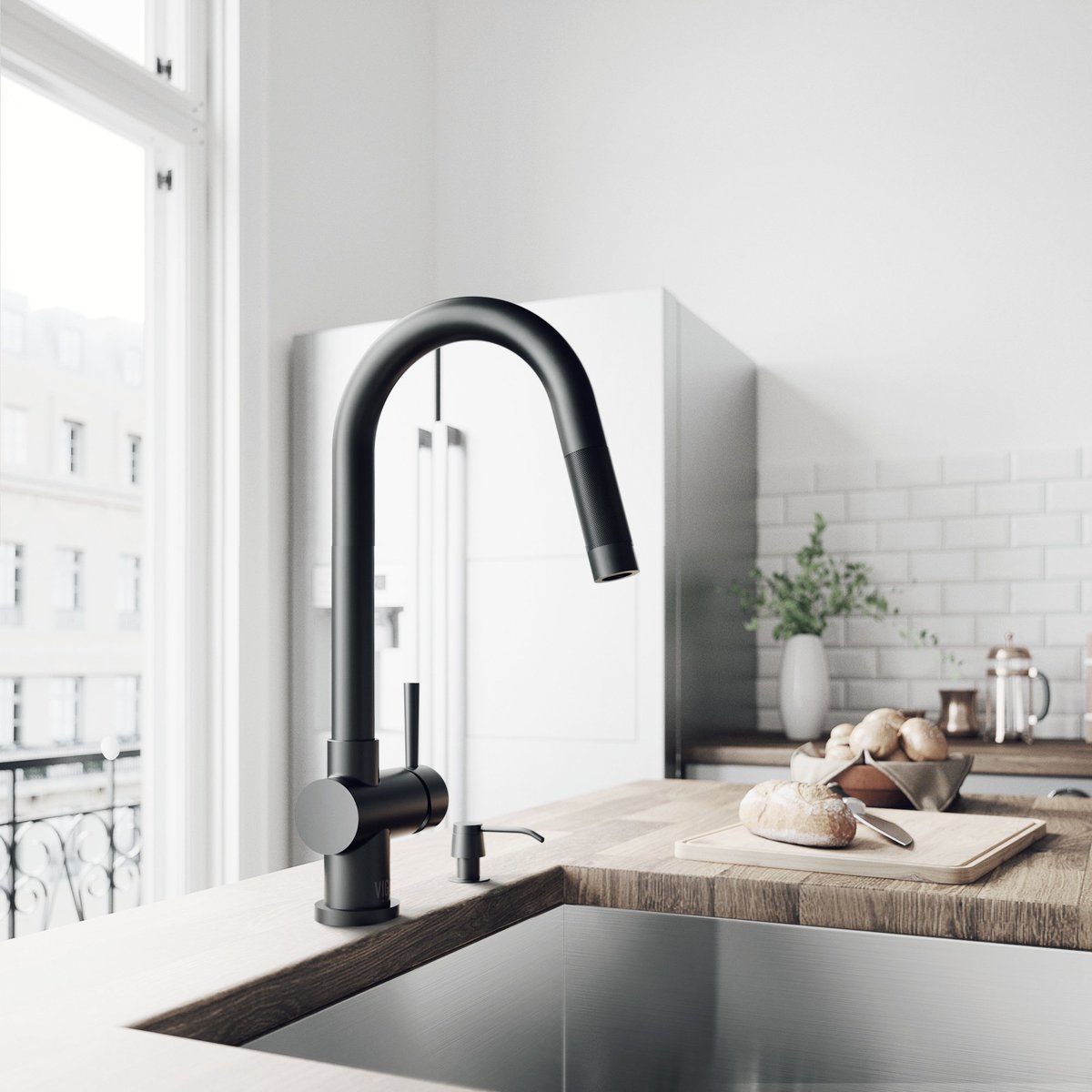 VigoIndustries's tweet photo. Going back to basics never has to be boring, especially with the VIGO Gramercy Kitchen Faucet| VIGO Gramercy Pull-Down Kitchen Faucet
.
.
#kitchenfaucet #kitchenfaucets #kitchenfaucetinstall #pulldownkitchenfaucet #faucet #faucetdesign https://t.co/mbJCYQiOeg