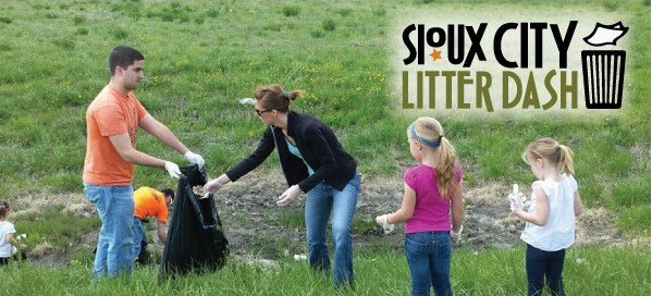 🚮Tomorrow is the big day! Hundreds of volunteers will be picking up trash around #SiouxCity on Friday afternoon as part of the annual Litter Dash event. Thanks for helping to clean up our community!