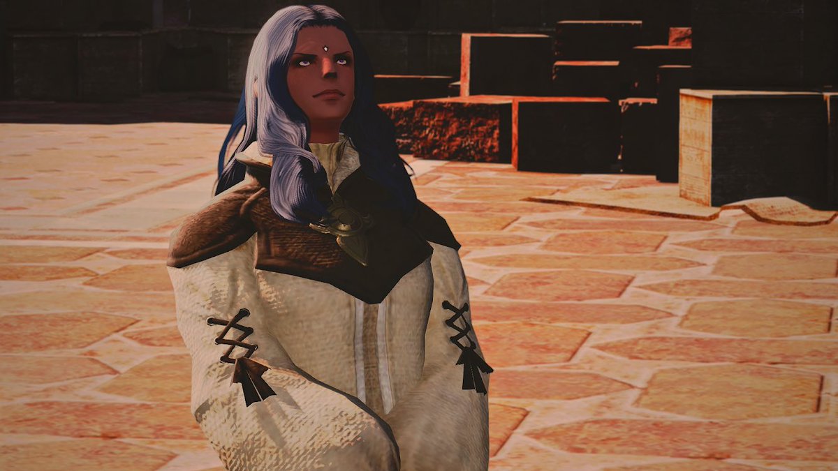 Unnamed Hellsguard in the Ala Mhigan Quarter #FFXIV  #FF14  #roegadyn  #ルガディン  #femroe