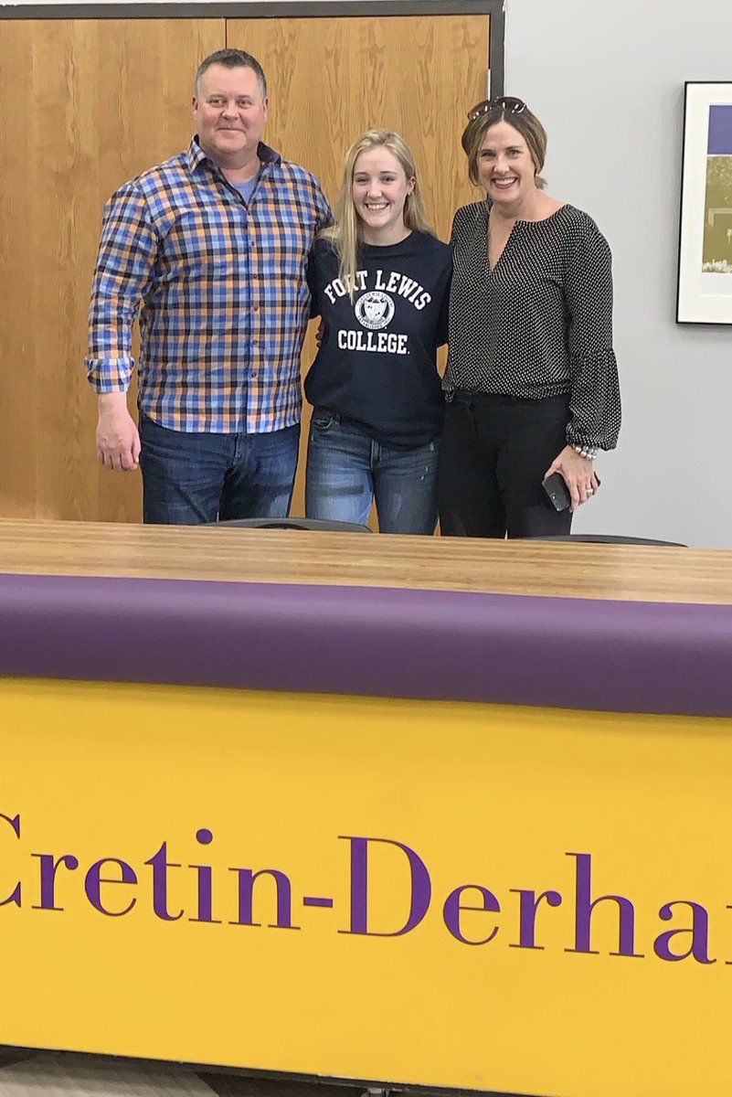cdhglax's tweet photo. Congrats to one of our seniors, Olivia Crawford, on signing to Fort Lewis College to play lacrosse!!! #glax #boss 🥍😈 https://t.co/37GAR8JFVt