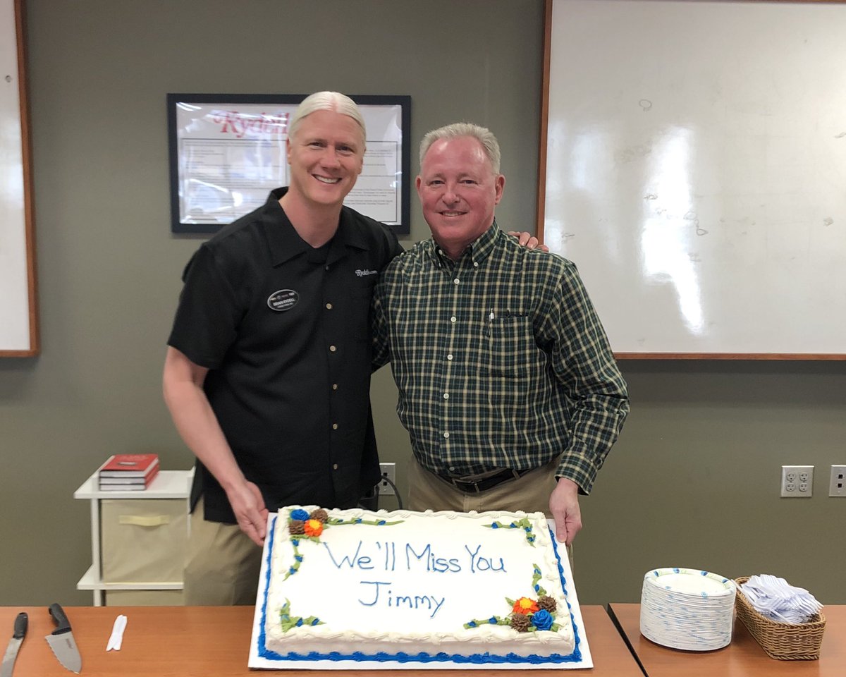 rydellcars's tweet image. Today we said a fond farewell to Jim Lynch who for the last 11 years here at Rydell taught, trained &amp;amp; lived the vision of The Rydell Company. He hired some and trained most of us at the “Mother Ship” in Grand Forks, but his reach was far &amp;amp; beyond to all our Rydell Family Stores.