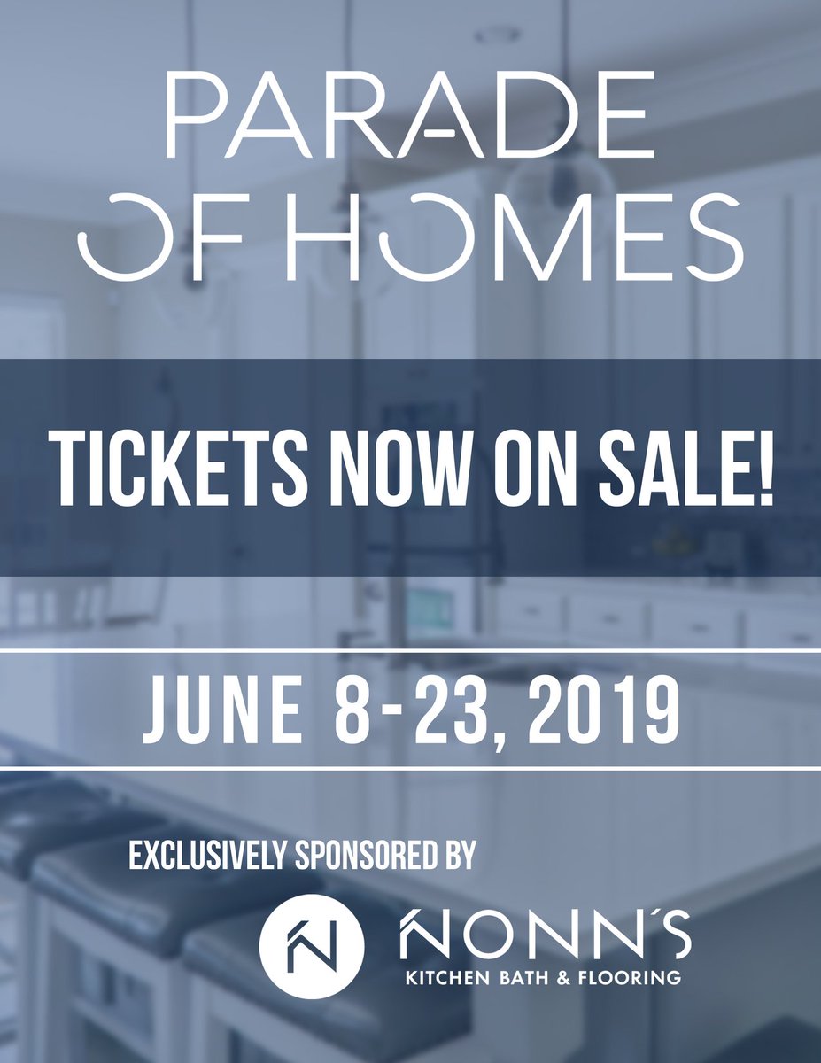 DonTierneyLive's tweet photo. Tickets are on sale! 2019 Madison Area Parade of Homes! Livable Communities will host 4 Parade sites this year: Visit https://t.co/ha1RLxfojw today to purchase tickets! See you there! #MadisonPOH https://t.co/XRPZfmZjbS