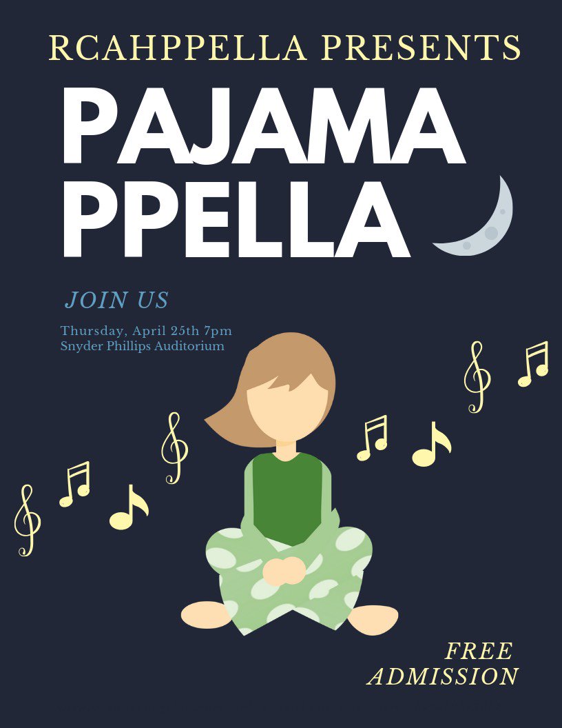RCAHppella+pajamas = PAJAMAPPELLA! Tonight at 7 in the RCAH Theater. Last chance to get your a cappella fix before summer! #RCAH <a href="/msurcahppella/">MSU's RCAHppella</a> #MSU