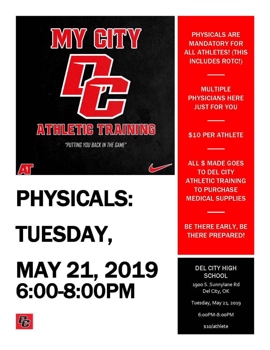 middelnews's tweet photo. Mark your calendars for sport/activity physicals! #mdpurpose https://t.co/QYbuuCqrVH