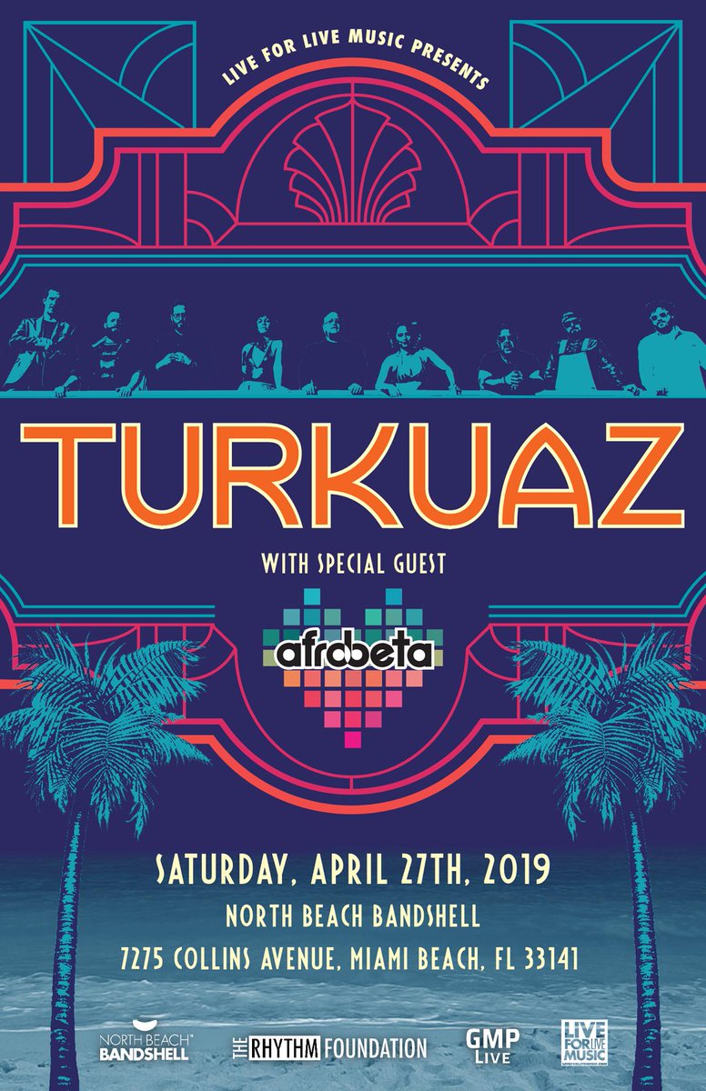 💃🎶 <a href="/Turkuaz/">Turkuaz</a> w/ @Afrobeta this Saturday! 🎶💃 - mailchi.mp/544d297f4c5b/b…