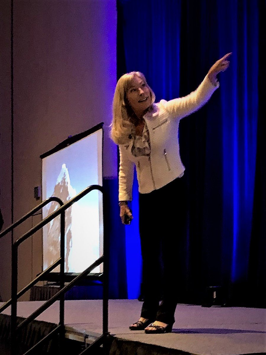 "Set big #goals for your organization and your life. Then put those goals on the wall, so you can physically see them every day. #Vision drives #motivation." - <a href="/susanershler/">Susan Ershler</a>, #keynote speaker @ WP&amp;BC #PDX #Conference

#GoalOfTheDay #7summits #Team7SM #pension #benefits