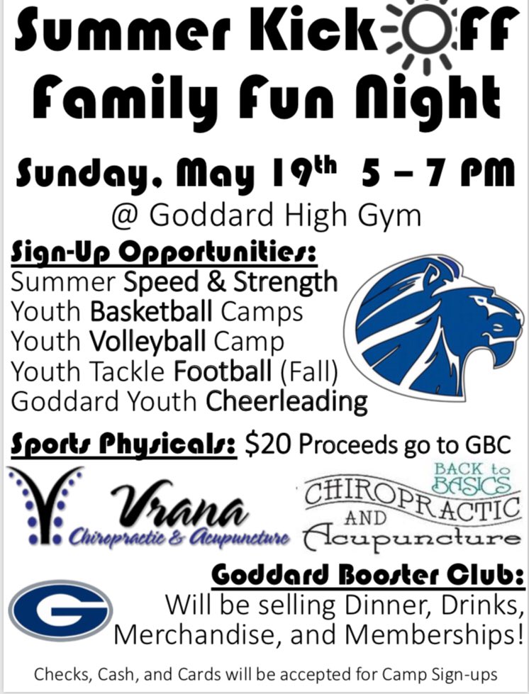 GoddardBoosterClub (@goddardboosterc) on Twitter photo 