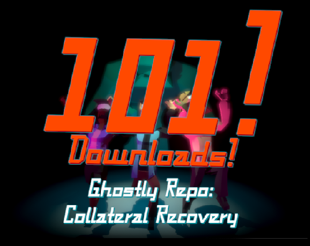 BirdmaskStudio's tweet photo. Over 101 downloads in only 5 days!!!
Ghostly Repo has in 5 days of being on the @itchio store been our first PC release to surpass 100 downloads! Thank you very much everyone who has downloaded and kept us visible on the #itchio page.
#indiegames #indiedev #gameDev #screamCity https://t.co/R6fve3ESKT