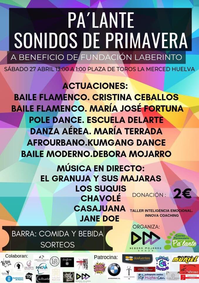 ¿Me ayudas a difundir nuestro #sonidosdeprimavera?
El sábado en #Huelva.