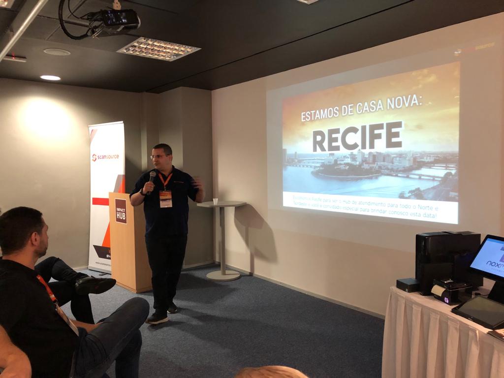 scansourcebr's tweet photo. Estamos de casa nova! 🏠
Confira como foi a inauguração da nova unidade da ScanSource Brasil em Recife, batendo um papo com nossos parceiros e clientes sobre o futuro do mercado de tecnologia voltado para soluções completas. #ScanSourceBR #OneScanSource #NovasTécnologias #Network https://t.co/VVkH09idlJ