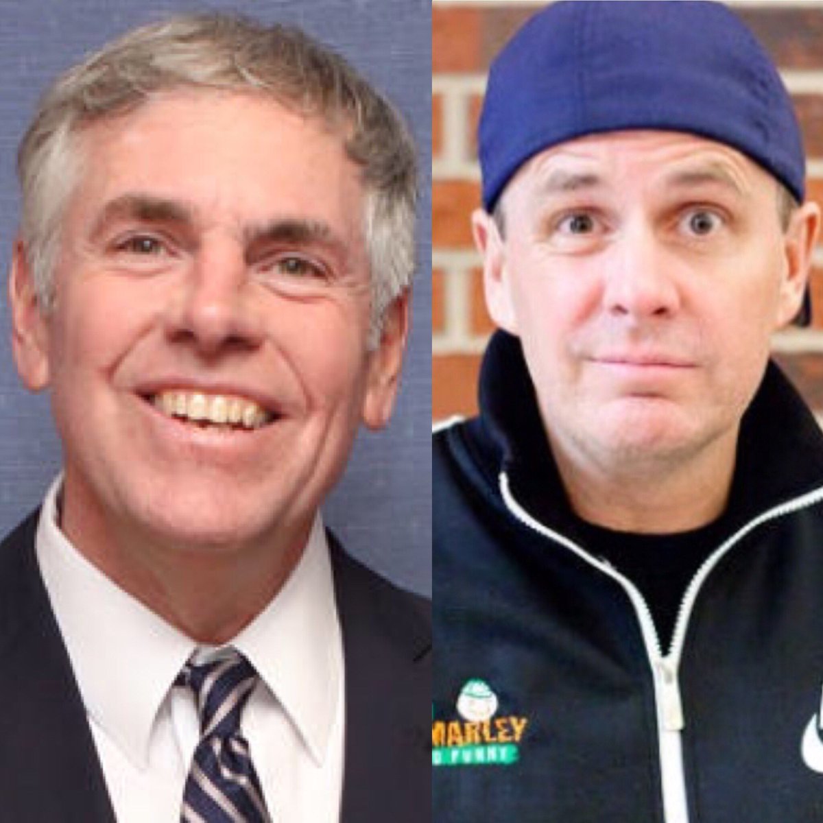 EricBrakey's tweet photo. Just realized I’ve never seen Shawn Moody and Bob Marley in the same room together... 

Do you think? #mepolitics https://t.co/QurdnQDJtn