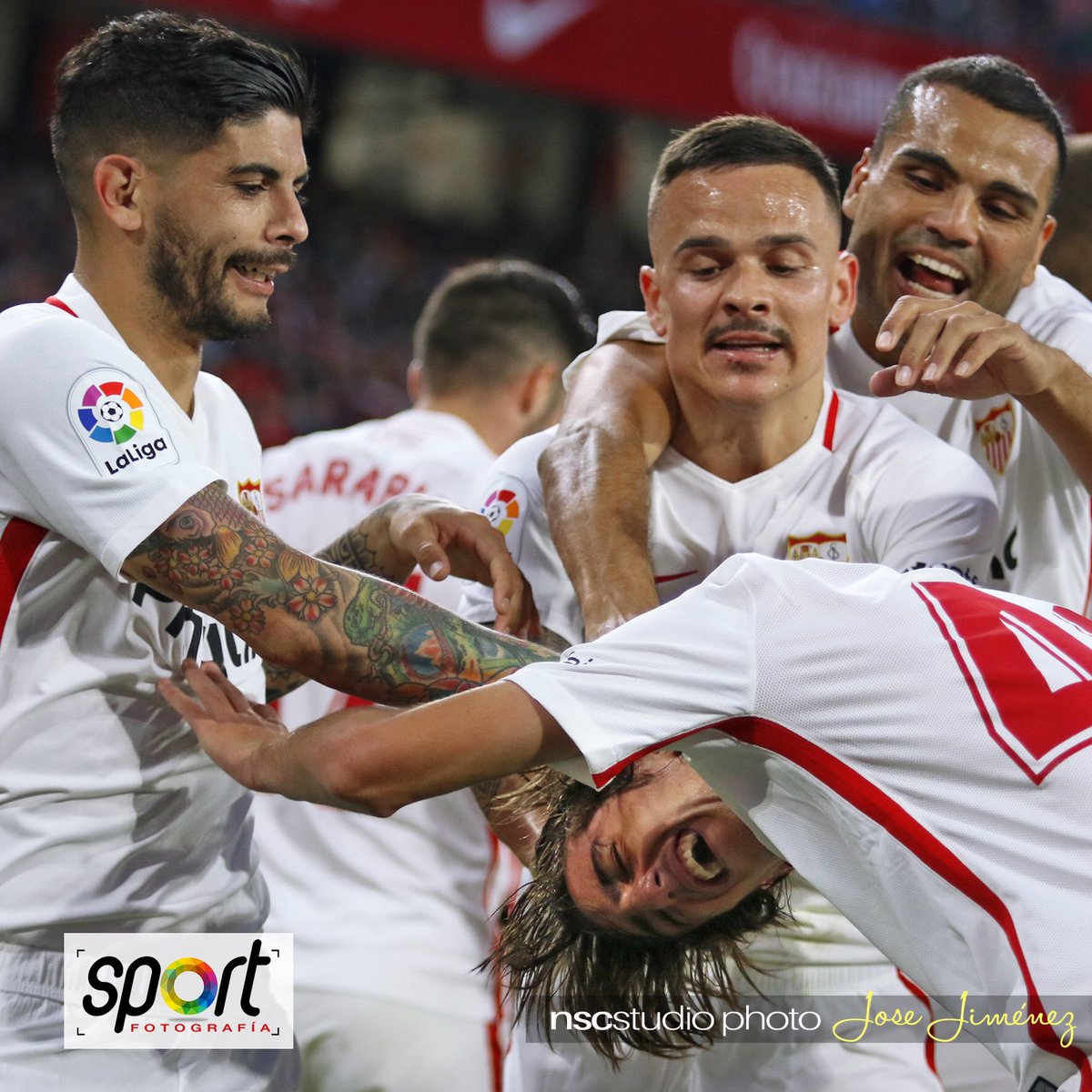 SportFotografia's tweet photo. Este chico apunta maneras!!! Que os parece? @SevillaFC ? @Jesusgj7 @11BryanGil @Ever10Banega @GabyMercado25 @RoqueM26 @1890SFC @nscstudio https://t.co/KMOJ4ufAiz
