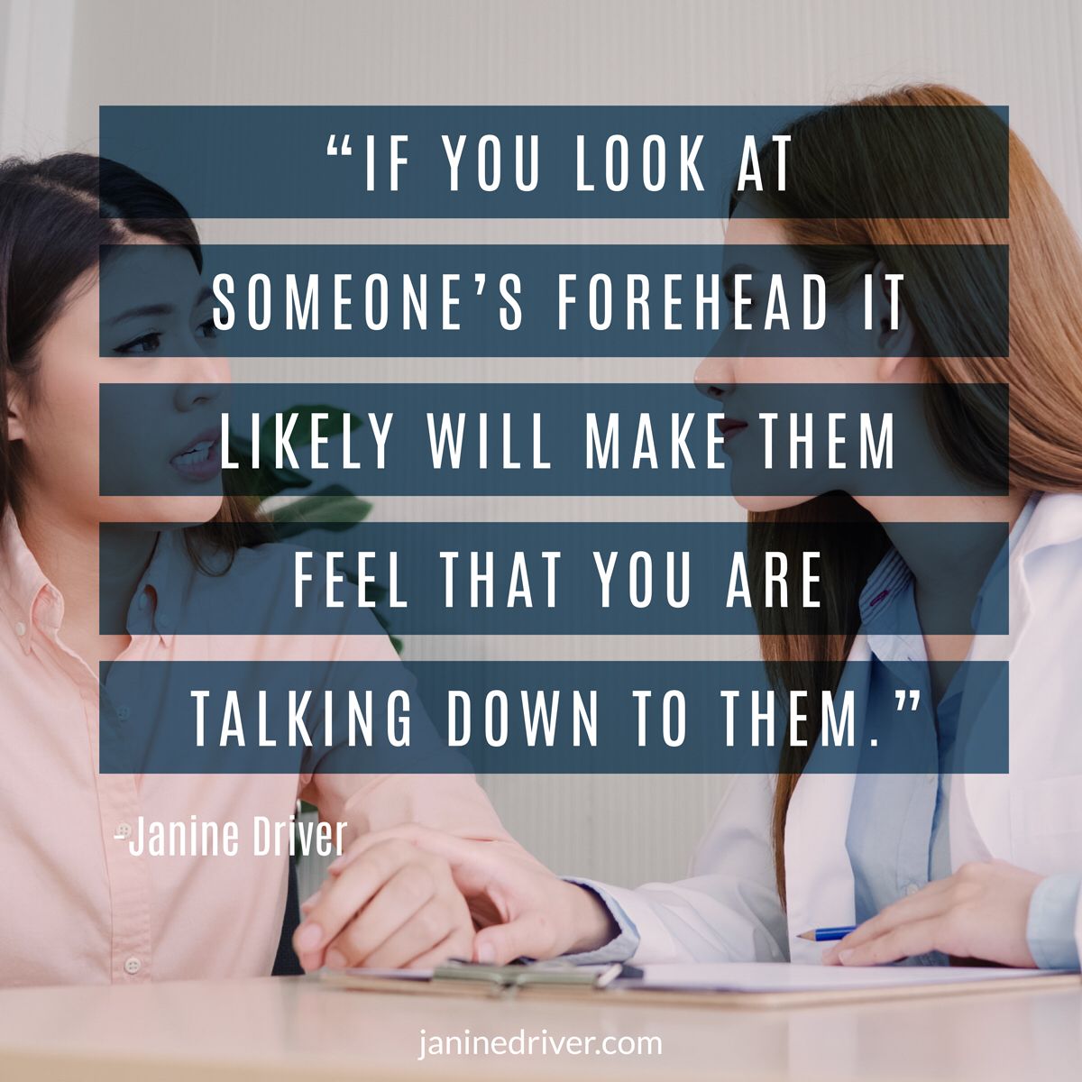 janinedriver's tweet image. Don’t do this move if you are a manager. Your employees will 100% think this. #BodyLanguage #BusinessLanguage #Business #JanineDriver #Language